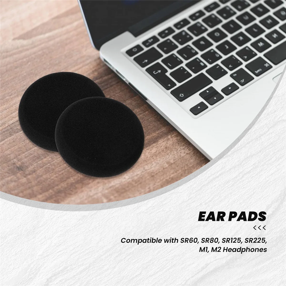 Substituição Ear Pad para GRADO, Ear Cushion, Copos, Tampa, Earpads Repair, SR60, SR80, SR125, SR225, M1