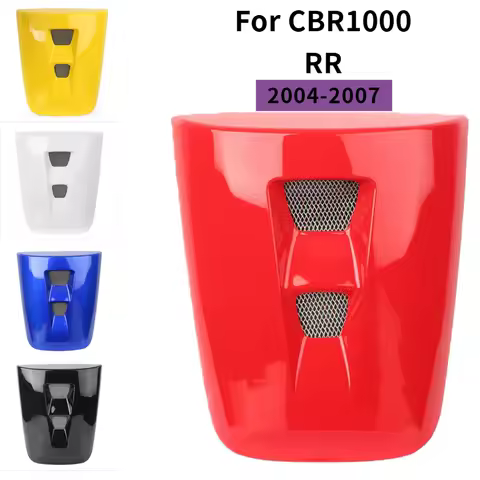 CBR 1000 RR Motorcycle Rear Pillion Passenger Cowl Seat Back Cover For Honda CBR1000RR 2004 2005 2006 2007 ABS Plastic