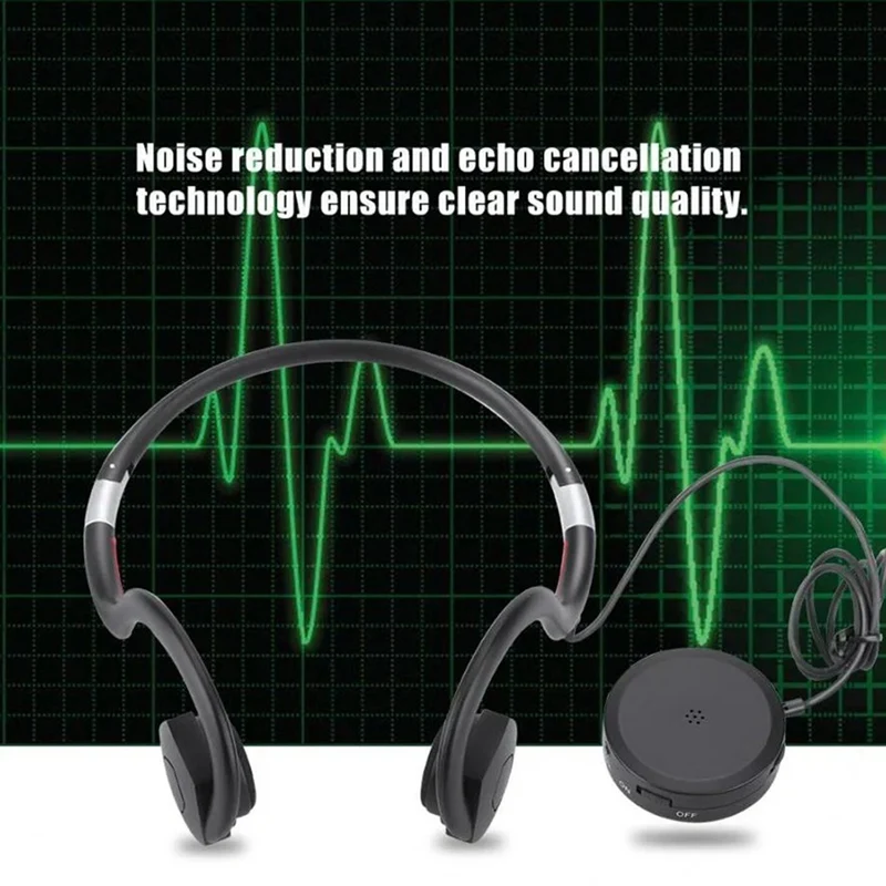 BN802 Bone Conduction Hearing Aid Headphones For The Elderly, Loudspeaker, TV Headphones