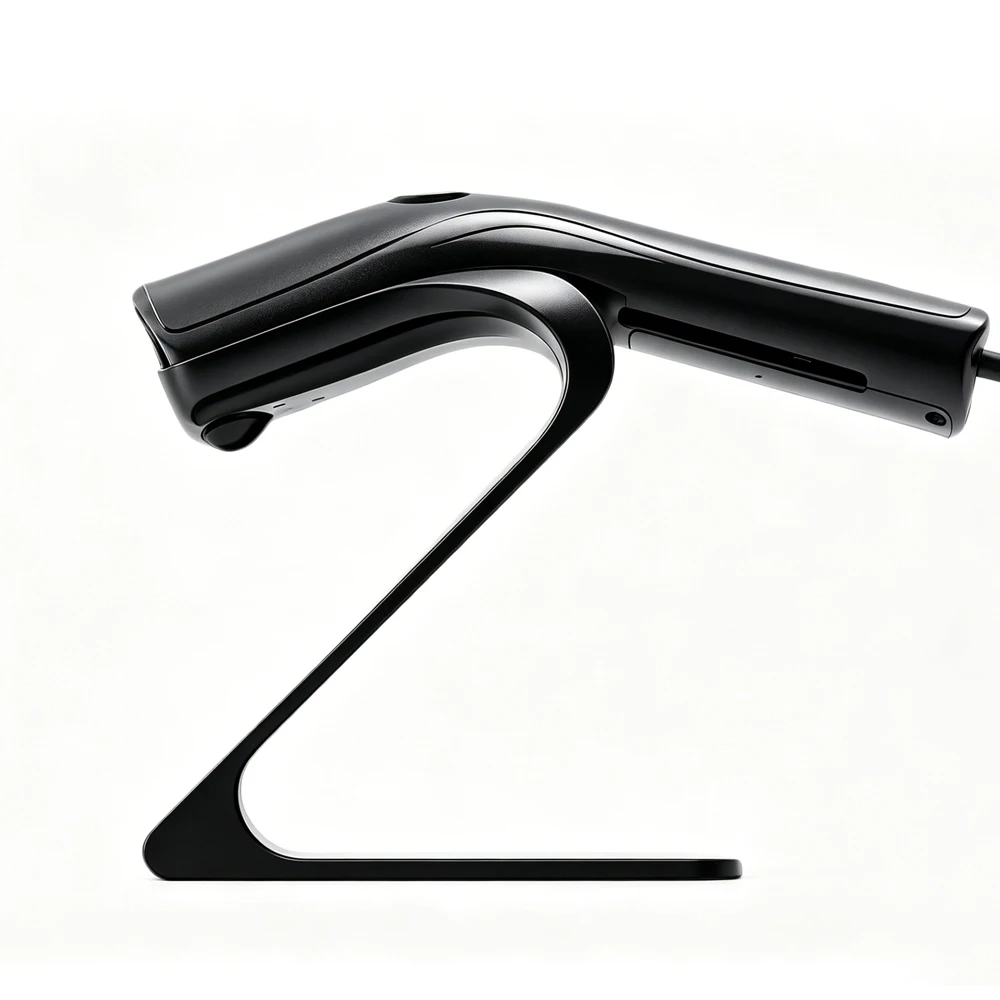 2D Wireless Barcode Scanner with Stand Bluetooth QR PDF417 Handheld Reader for Warehouse Inventory Retail Store
