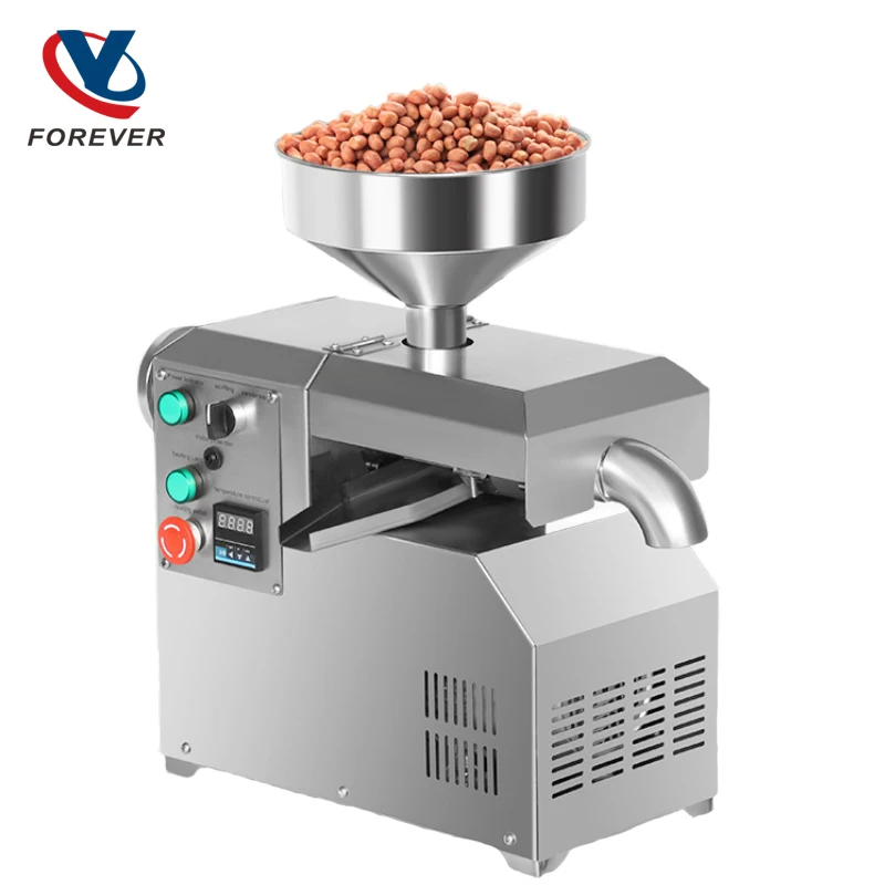 

Пресс для масла, коммерческий небольшой автоматический пресс для масла из нержавеющей стали, арахис, кунжут, семена подсолнечника, интеллектуальный пресс для масла