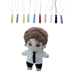 10/15/20cm Doll Clothes Western Style Clothes Black White Purple Necktie For Kpop EXO Idol Dolls Plushies Fans Collection Gift