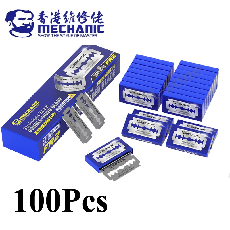 

MECHANIC FR2 mobile phone repair with high toughness double-sided blade LCD screen OCA glue cleaning and removal scraper tool