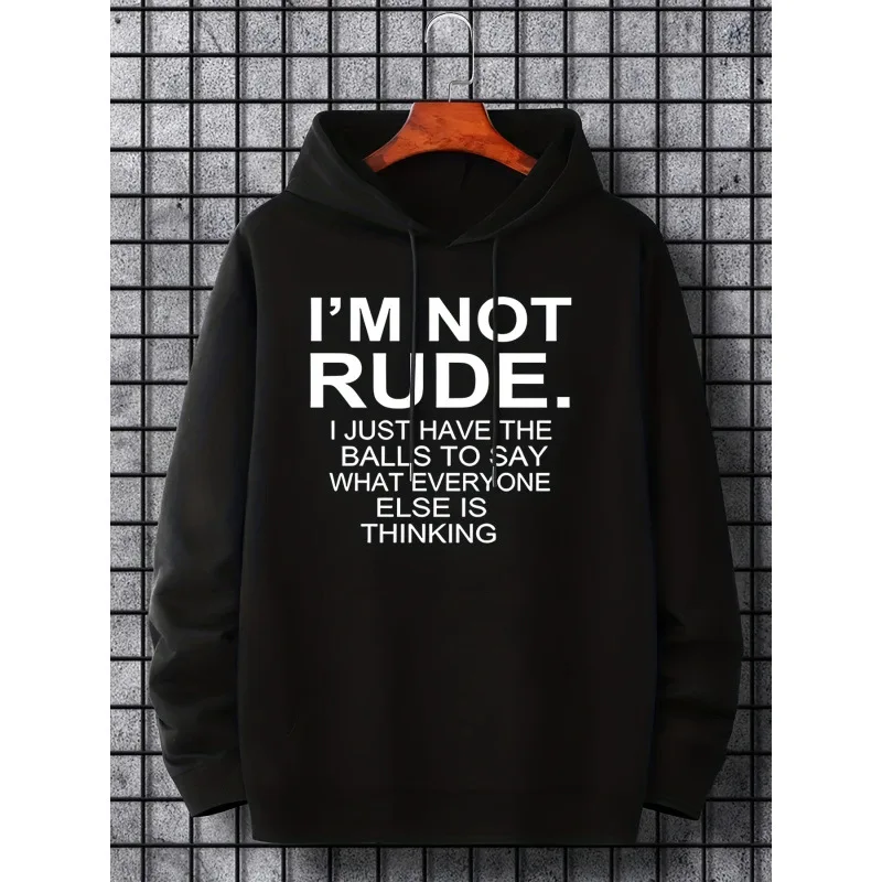 

plus Size Men's Hoodie R 25183 Comfortable Cotton Sweatshirt Unisex Hooded Jacket Spring Summer Fashion Casual Wear