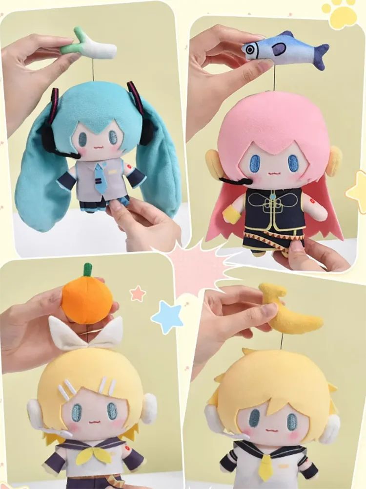 Original Bemoe Top Treasure Series Plush Doll Hatsune Miku Kagamine Rin Kagamine Len Megurine Luka Kaito Figure Anime Toy Gift