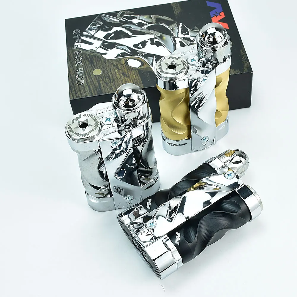Avid Lyfe Gyre Style Series vape drop v1.5 rda Mechanical Box Mod fit 2 x 18650 battery Vaporizer Vape mod