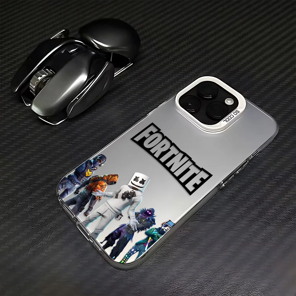 Cool Game F-Fortnites Hot Phone Case for Xiaomi Redmi Note 7 8 9 9S 10 11 12 13 14 15 Pro Plus 4G 5G Anti Fall Matte Back Cover - view 3