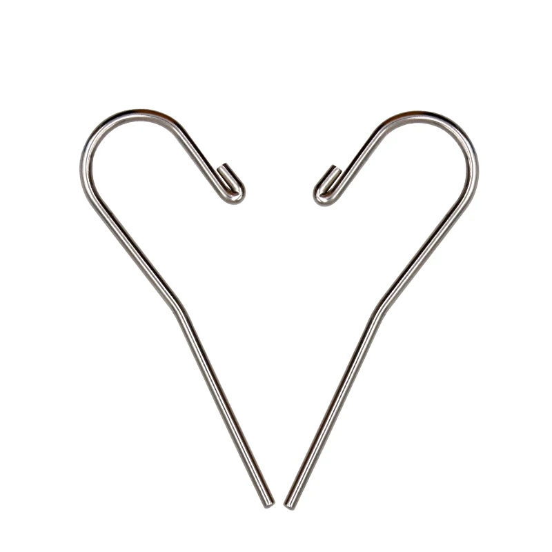 5pcs Oral Hook, Stainless Steel Single Head Oral Hook, Dental Pull Lip Hook, Dental Corner Hook