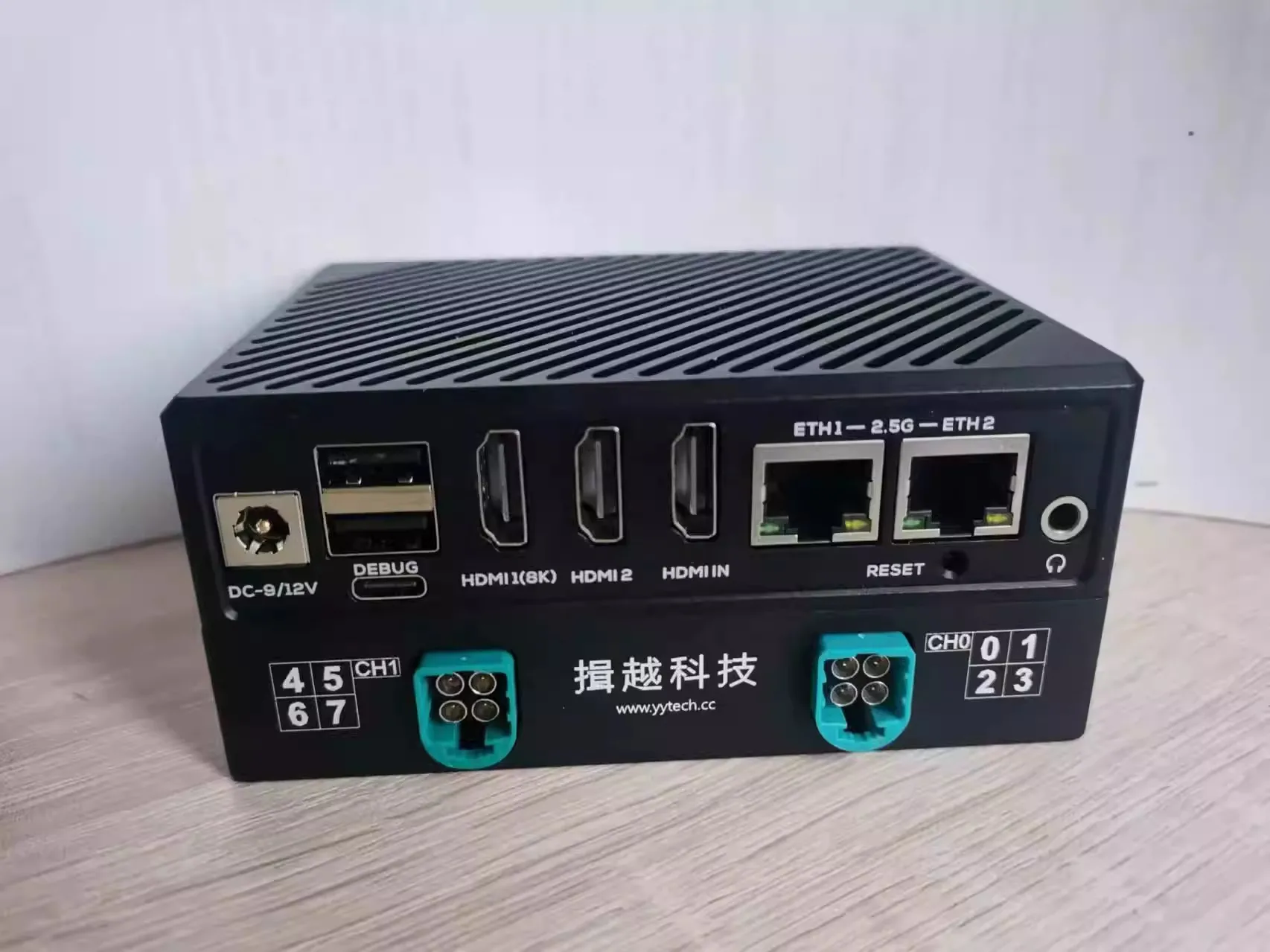RK3588 GMSL2 8CH Video Capture Board  ADAS Domain Controller Development Kit for Autonomous Driving Prototypes