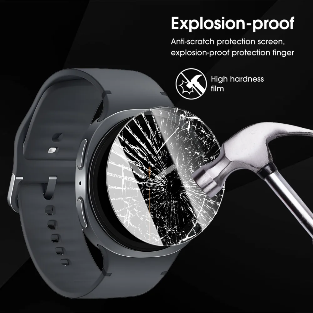 10/1pcs Anti-spia per Samsung Galaxy Watch 8 40 44mm Classic 46mm Ultra 2025 Pellicola protettiva in vetro temperato Proteggi schermo HD