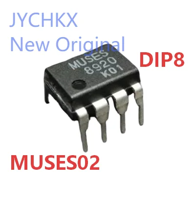 2/PCS New MUSES02 m02 02 DIP8 Audio fever dual operational amplifier chip Made in China In Stock