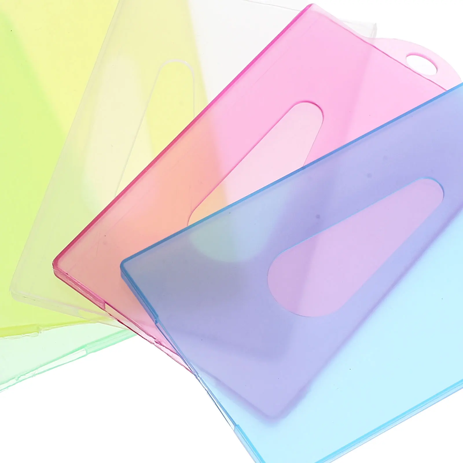 

30pcs A4 Transparent Files L shaped Folders 18C 20C Card Sleeves Clear Badge Holders Plastic ID Holders Game Cards Covers