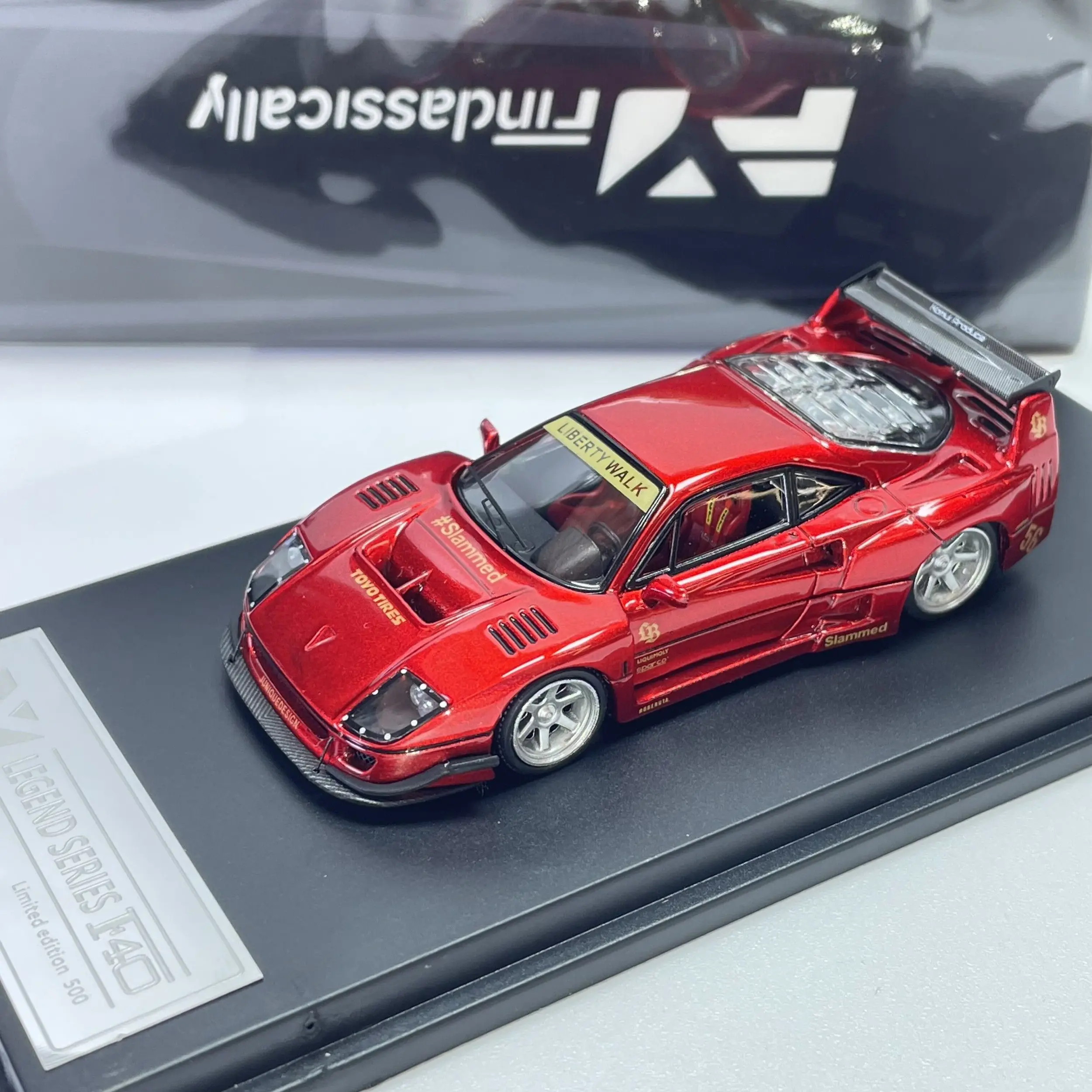 Coche de Juguete Ferrari F40 a - Die Cast Car 1 64 reseña y precio