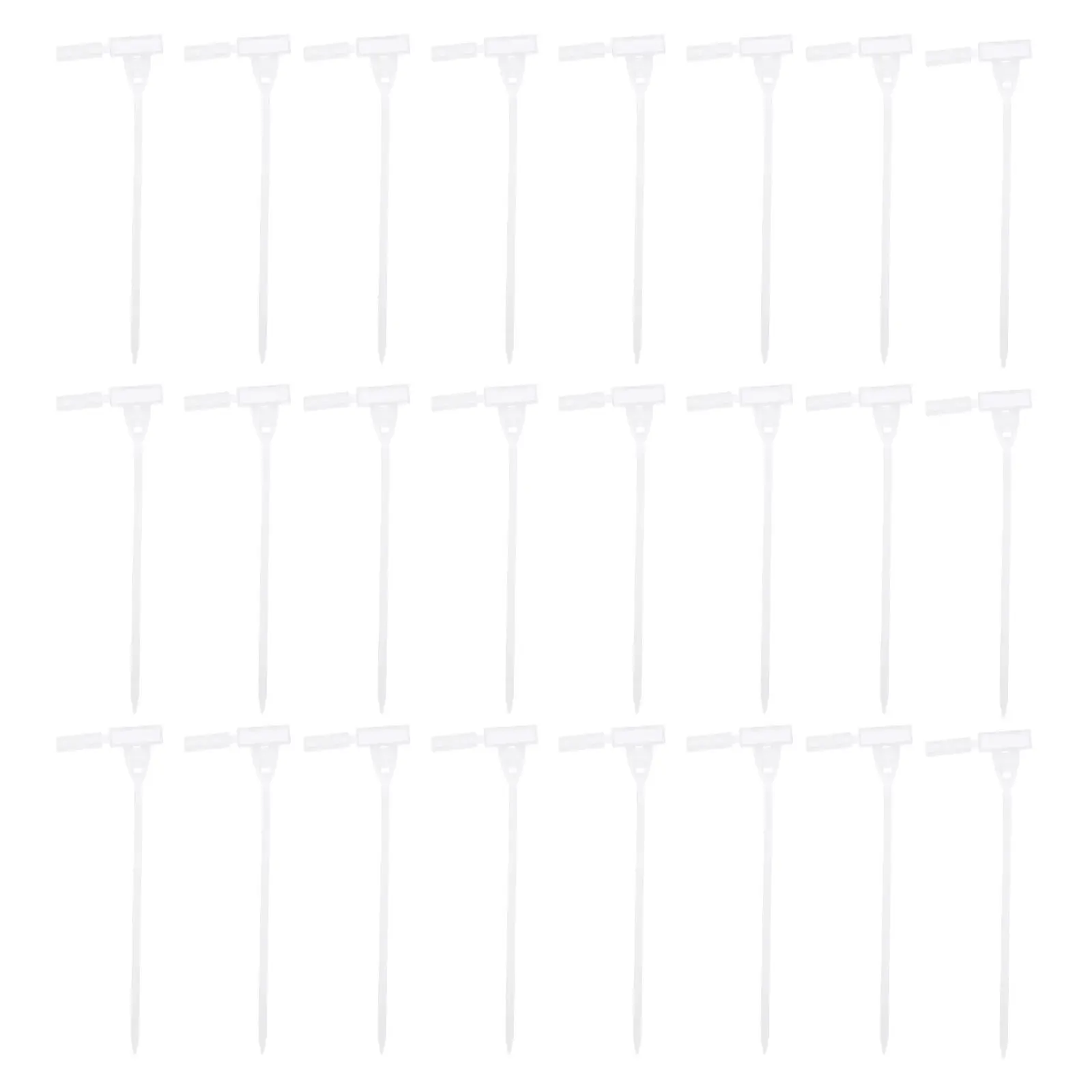 

100Pcs Nylon Cable Tie Marker Labels with Self-Locking Zip Ties Label Box for Plant Gardening DIY Cable Tagging and Organization