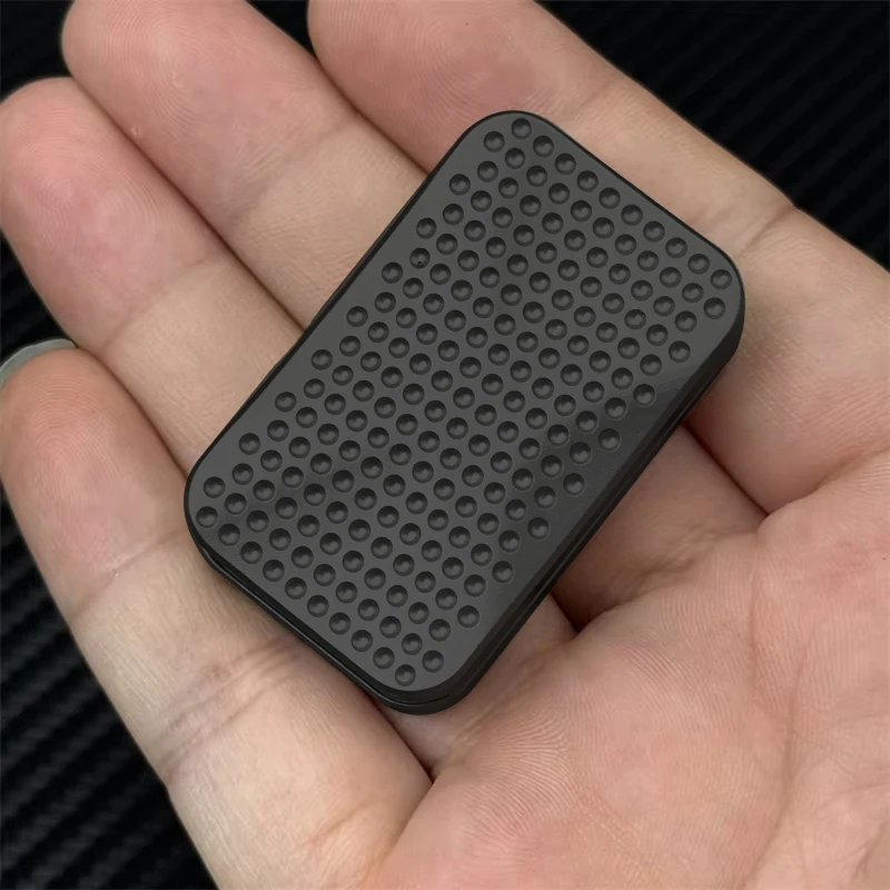 Edc Fidget Slider – savon métallique rotatif, jouet sensoriel Anti-pression, jouet de Table focal Tdah avec curseur magnétique souple