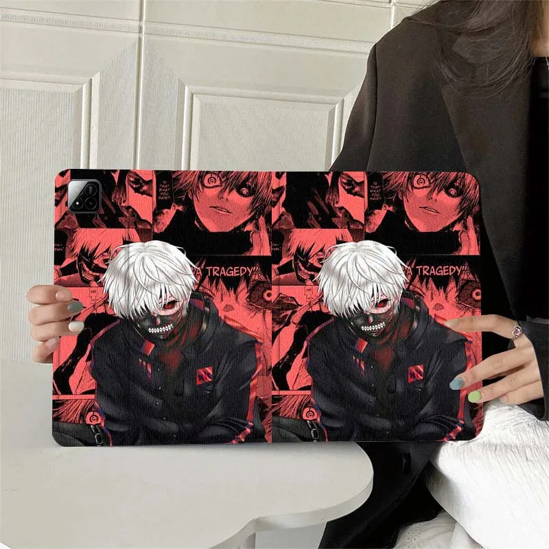 T-Tokyos G-Ghouls Cool Tablet Case For Xiaomi Redmi Mi Pad 4 5 6 7 8 K SE Mini Pro Plus Max 10.1 11.2  inch