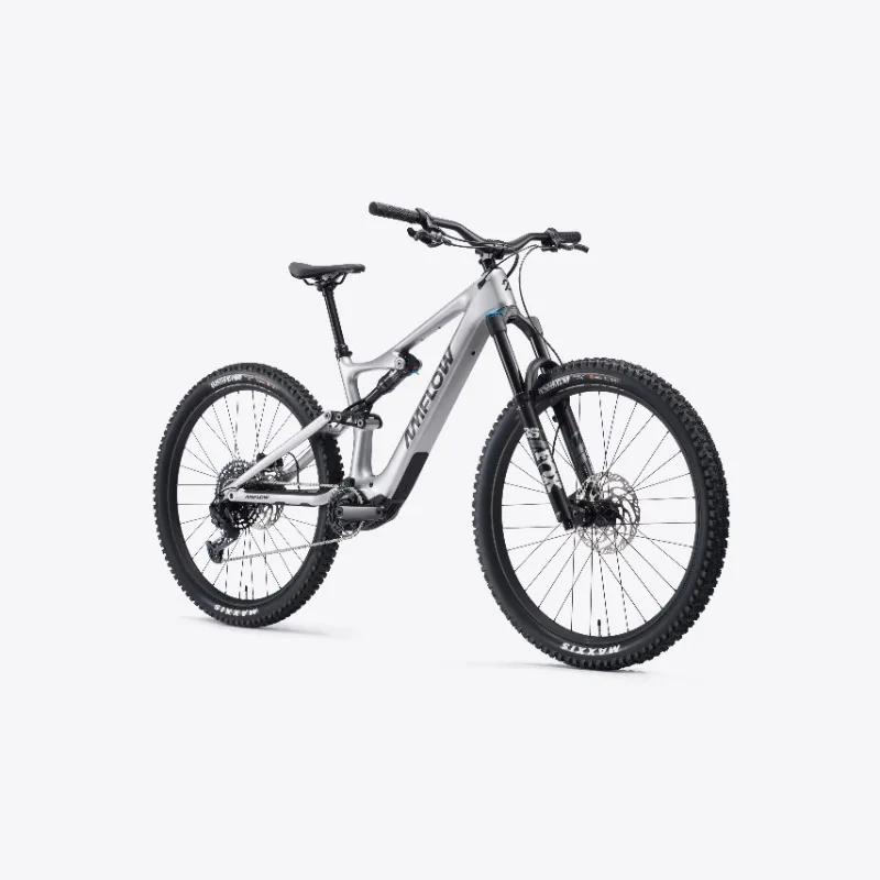 DJI Amflow PL Carbon E-Mountain Bike With DJI Avinox Drive System Built-in LED Control Display Amflow PL Full Suspension Ebike