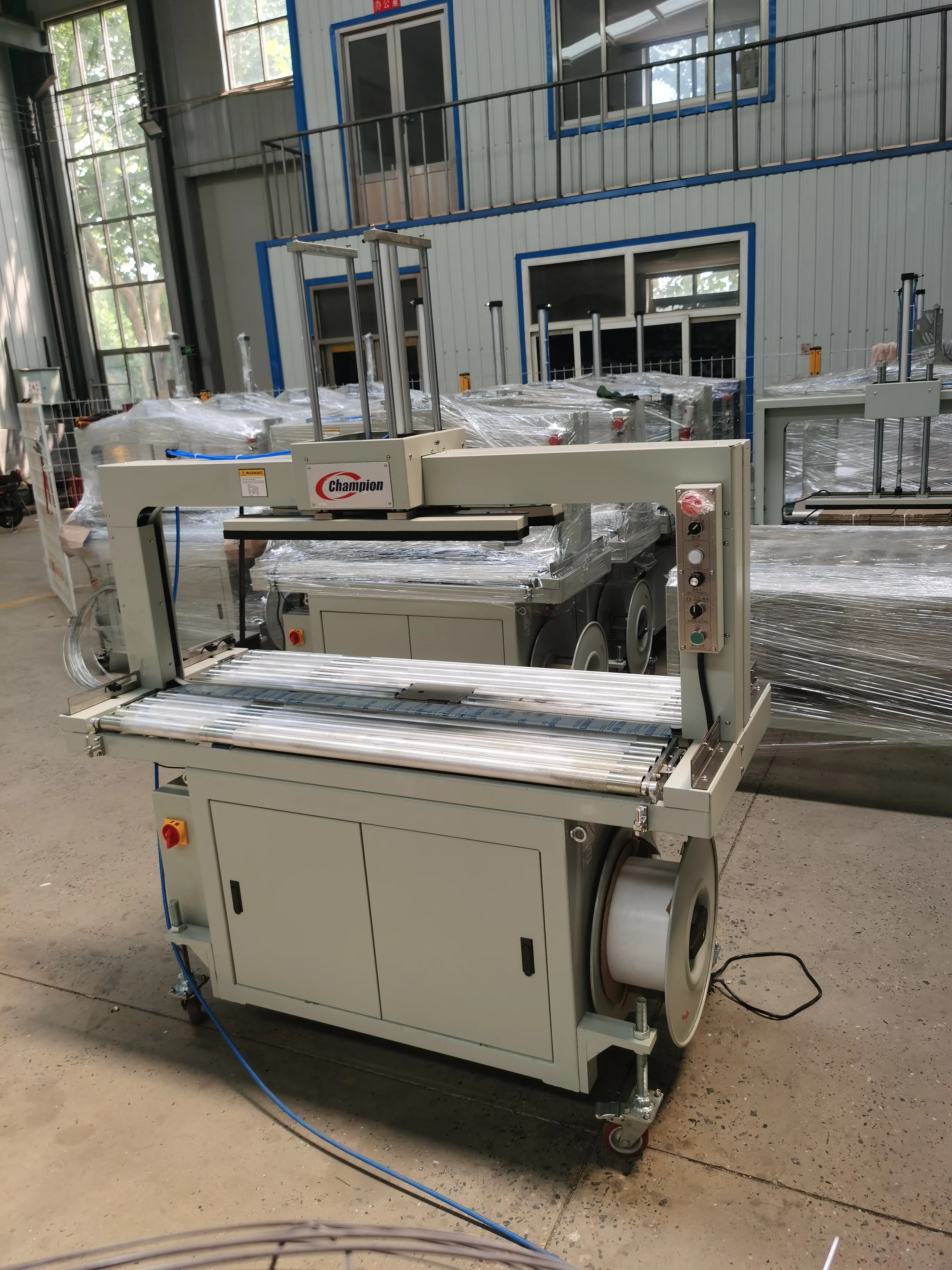 Automated In-line Carton Bundling Machine For Fully Automatic Strapping PP Belt