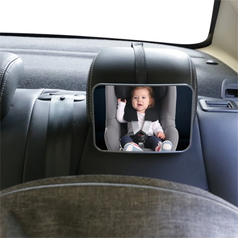 Acrílico niños vistas vidrio conveniente mirando hacia atrás bebé observación coche vistas traseras vidrio monitoreo seguro