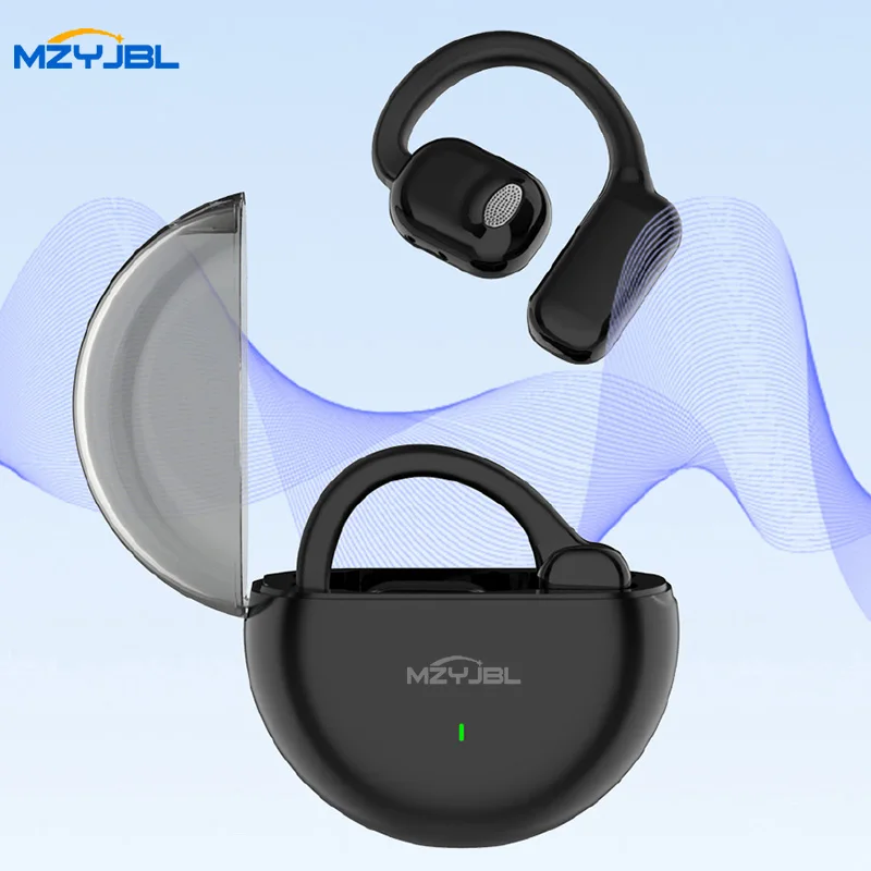 

MZYJBL Wireless Bluetooth 5.3 Headphones G122 Earhooks TWS Earphones HiFi Sound Sports Headset Waterproof Gaming In Ear Earbuds
