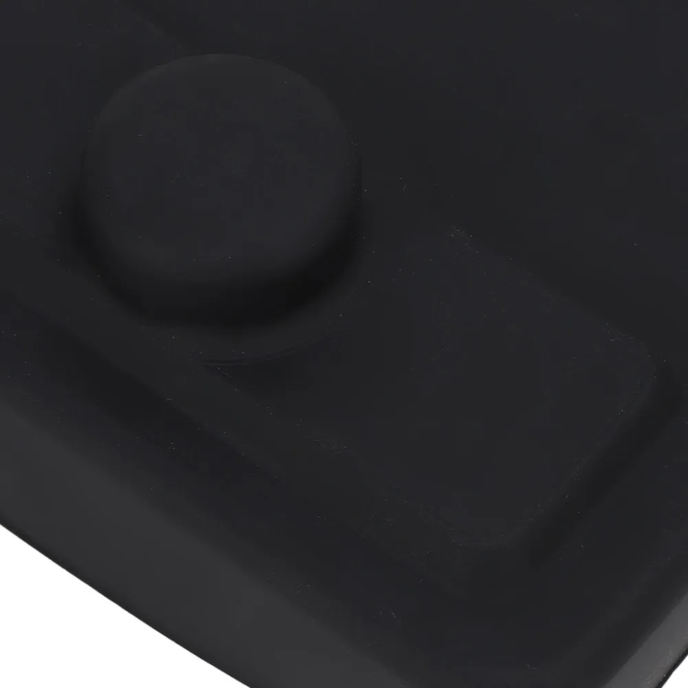 

Protective 110 X 110mm Marine Audio Cover Waterproof Rubber Boat Dash Cover Black Boat Audio Protector Marine Environment