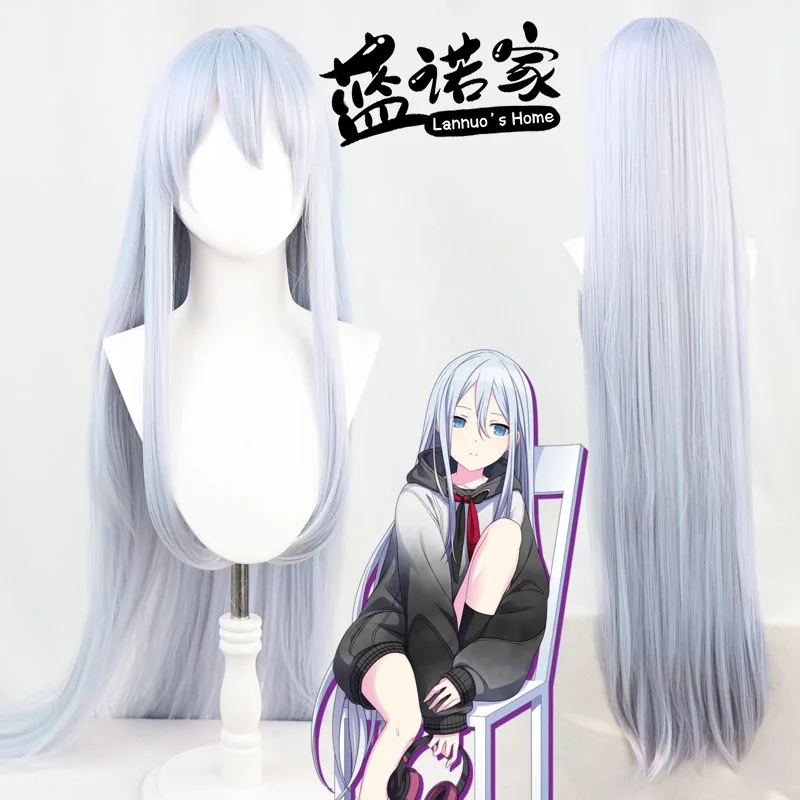 

Yoisaki Kanade Wig Long Straight Synthetic Hair Cosplay Costume Wigs Heat Resistant + Wig Cap
