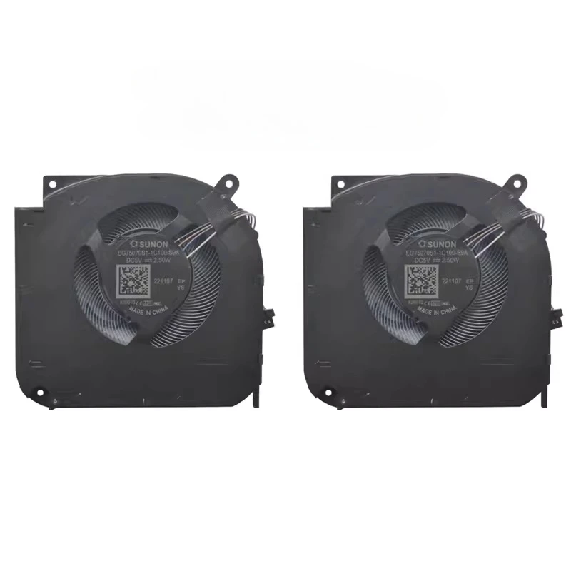 

Подходит для вентиляторов охлаждения ноутбуков EG75070S1-1C080, EG75070S1-1C100, MG75090V1-1C100-S9A.