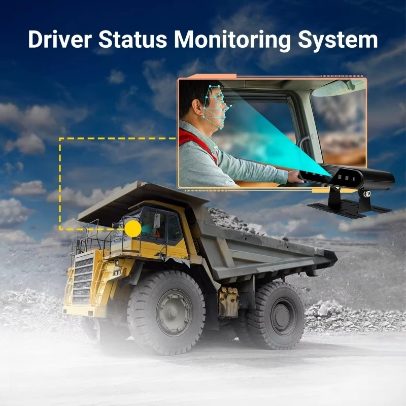 STONKAM Fatigue Driving Warning Device Drver Identifucation Driver Fatigue Sensor for Fleet Management