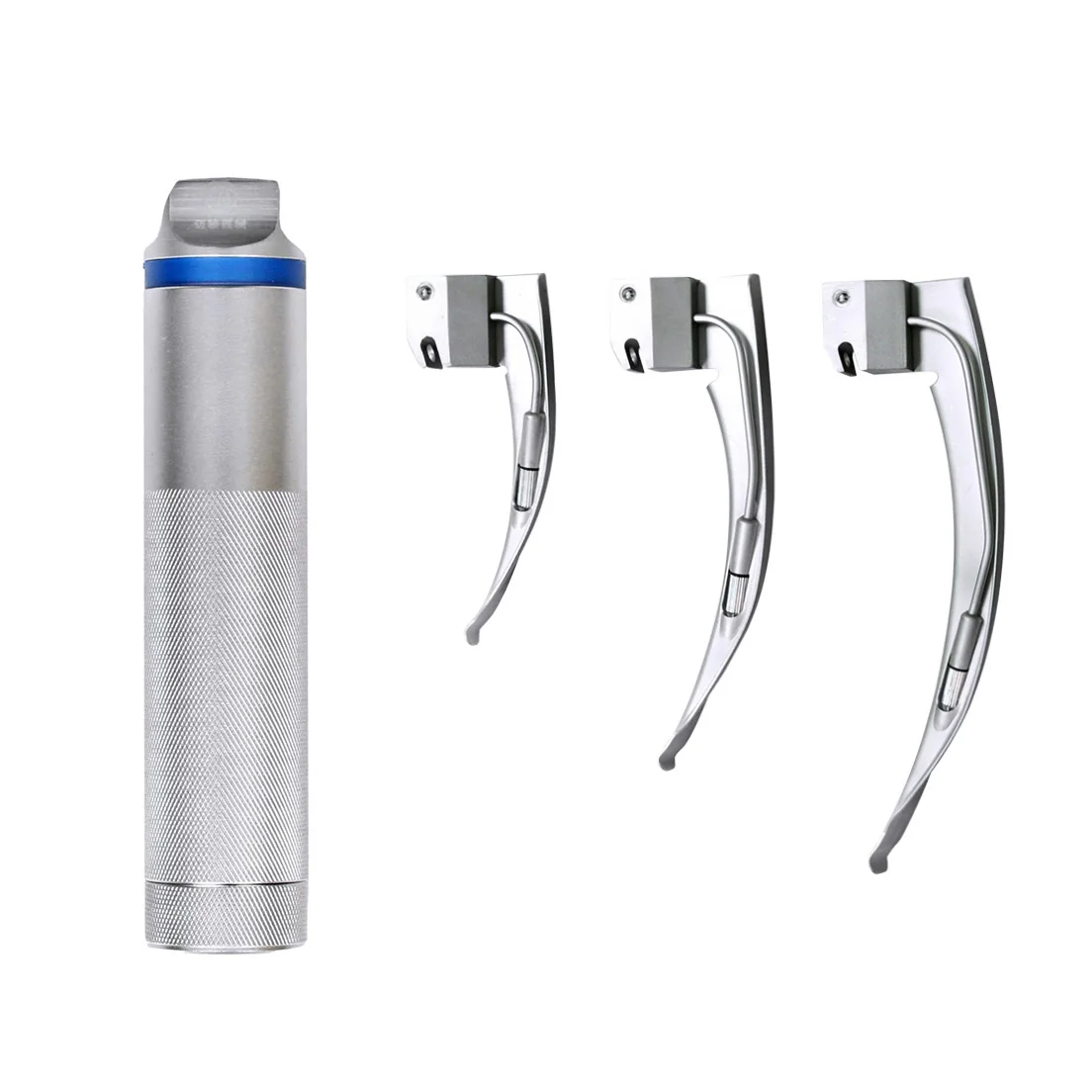 Hospital Surgical Instrument Bulb 304 Stainless Steel  / Anasthesia / Anestesia Laryngoscope Set for Adult