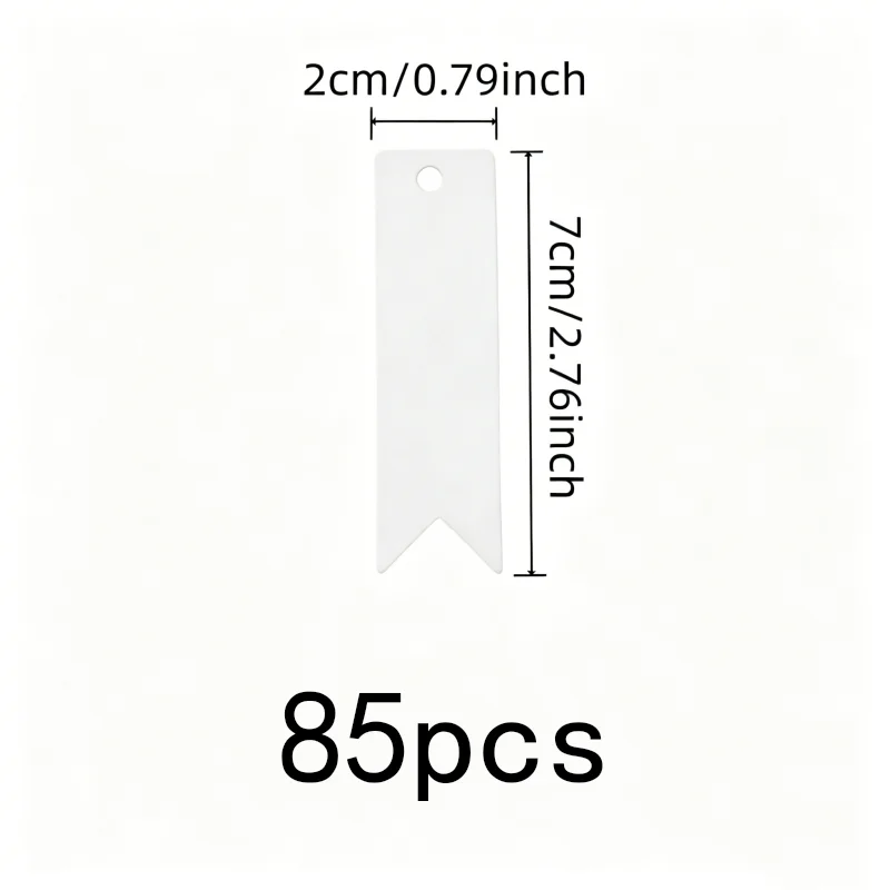 85 pcs Party Favor Tags with Lightweight Paper Card, ideal for Party Valentines Tags and Wedding Favor Labels