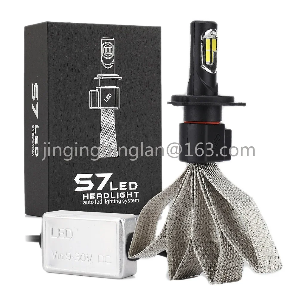 

2 pieces S7 automotive LED headlight 36W 4000LM H4 automotive LED headlight bulb, modified spotlight
