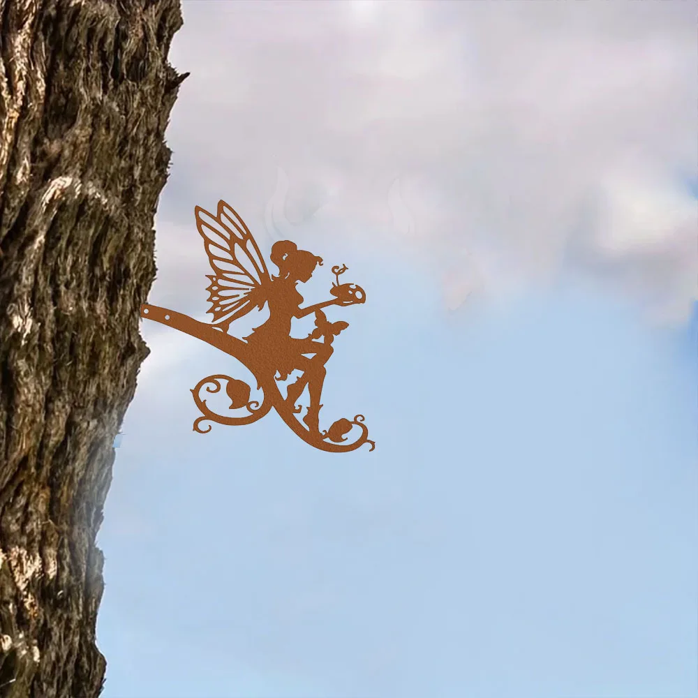 

Металлический декор «Бабочка Фея» — изыскайте свое пространство на открытом воздухе с помощью этих элегантных металлических произведений «Бабочка Фея» и чувство чудес