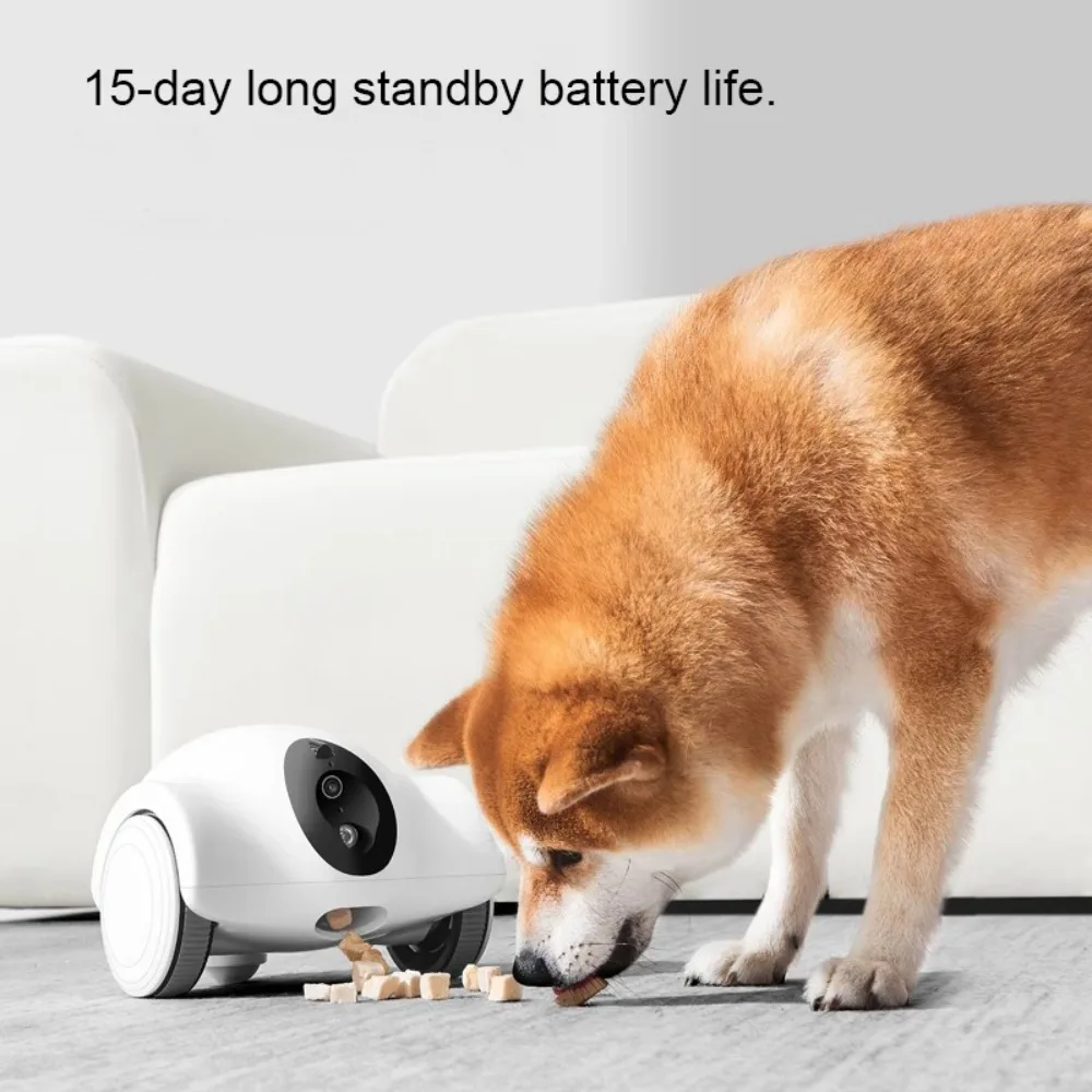 Dog Food Camera Splitter Feeder 1080P Full high definition WiFi Camera 360 ° Free Mobile Bidirectional Audio App