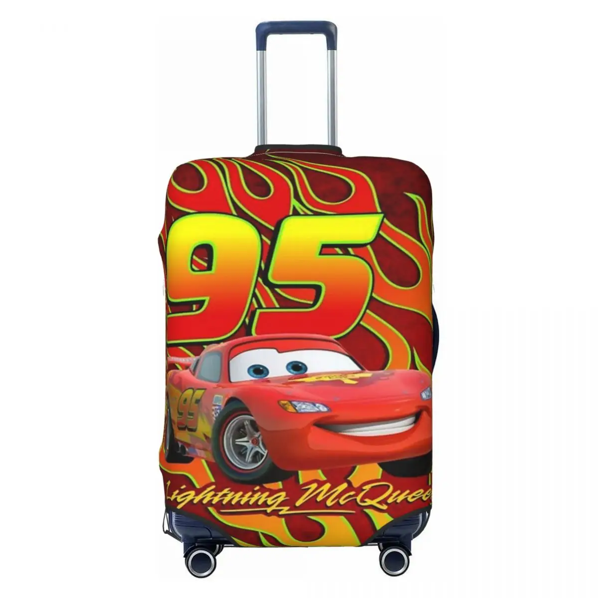 Sally I'm Lightning Cars Luggage Cover Fits 18-32 Inch Suitcases Mcqueen Elastic Suitcase Cover Protector Travel Accessories