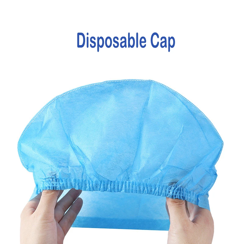 15/20 Pcs Medical Disposable Non-woven Cap Dust Sterile Surgical Cap For Hospitals And Clinicsfor Doctor Nurse Work Head Cover