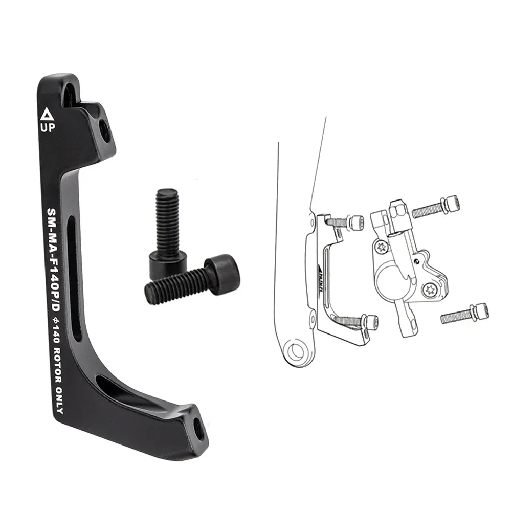 

Converter Brake Adapter Aluminum Alloy Cycling Parts Disc Brake-Caliper Adapter F140/F160/R140MM For Road Bike