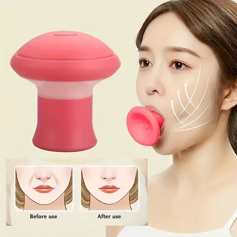 Masseur de Lifting du visage en Silicone, ligne en V, entraîneur musculaire, réducteur de Double menton, outil de Yoga du visage, exercice souriant sans alcool, 1 à 5 pièces