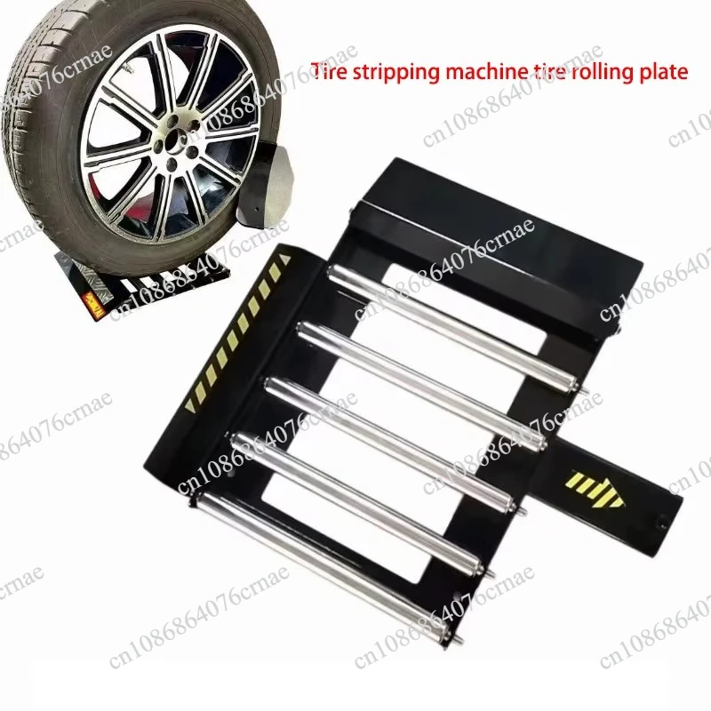 Tire Raking Machine Tire Shoveling Roller Plate Auxiliary Shovel Cutting Labor Saving Fast Tire Rolling Plate Sliding Base