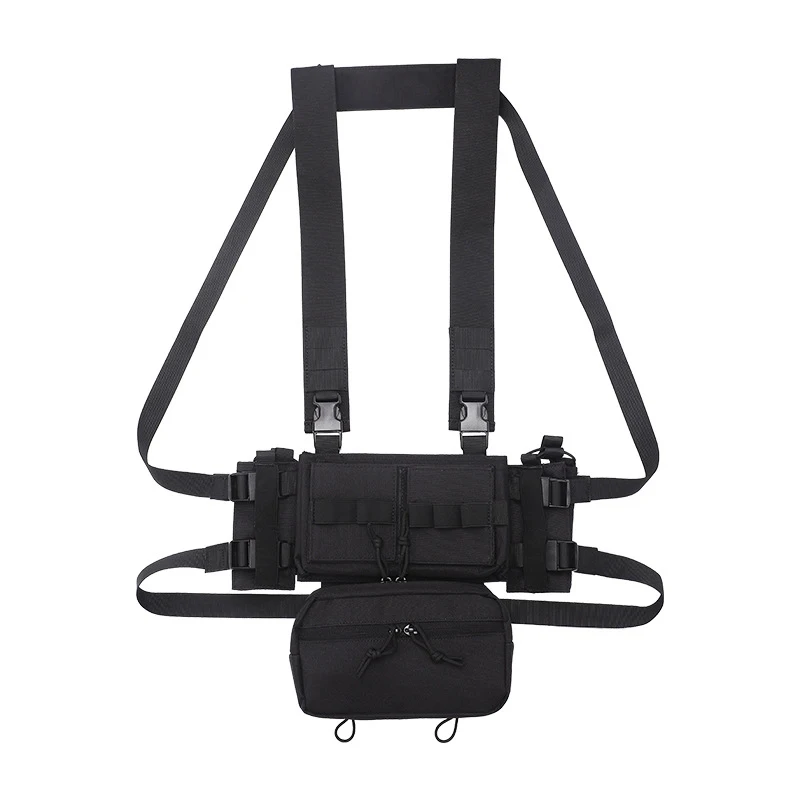 MK3 outdoor tactical multifunctional multi-bag sports chest hanging quick-drying waterproof nylon vest training uniform