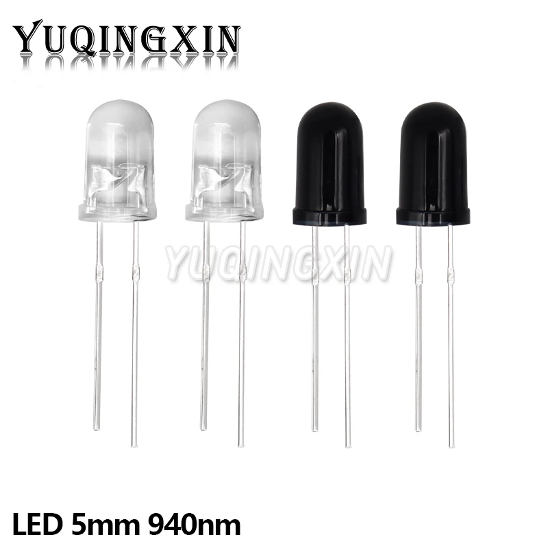 10pairs 3mm 5mm 940nm LED Infrared Emitter and IR Receiver Diode 301A for arduino