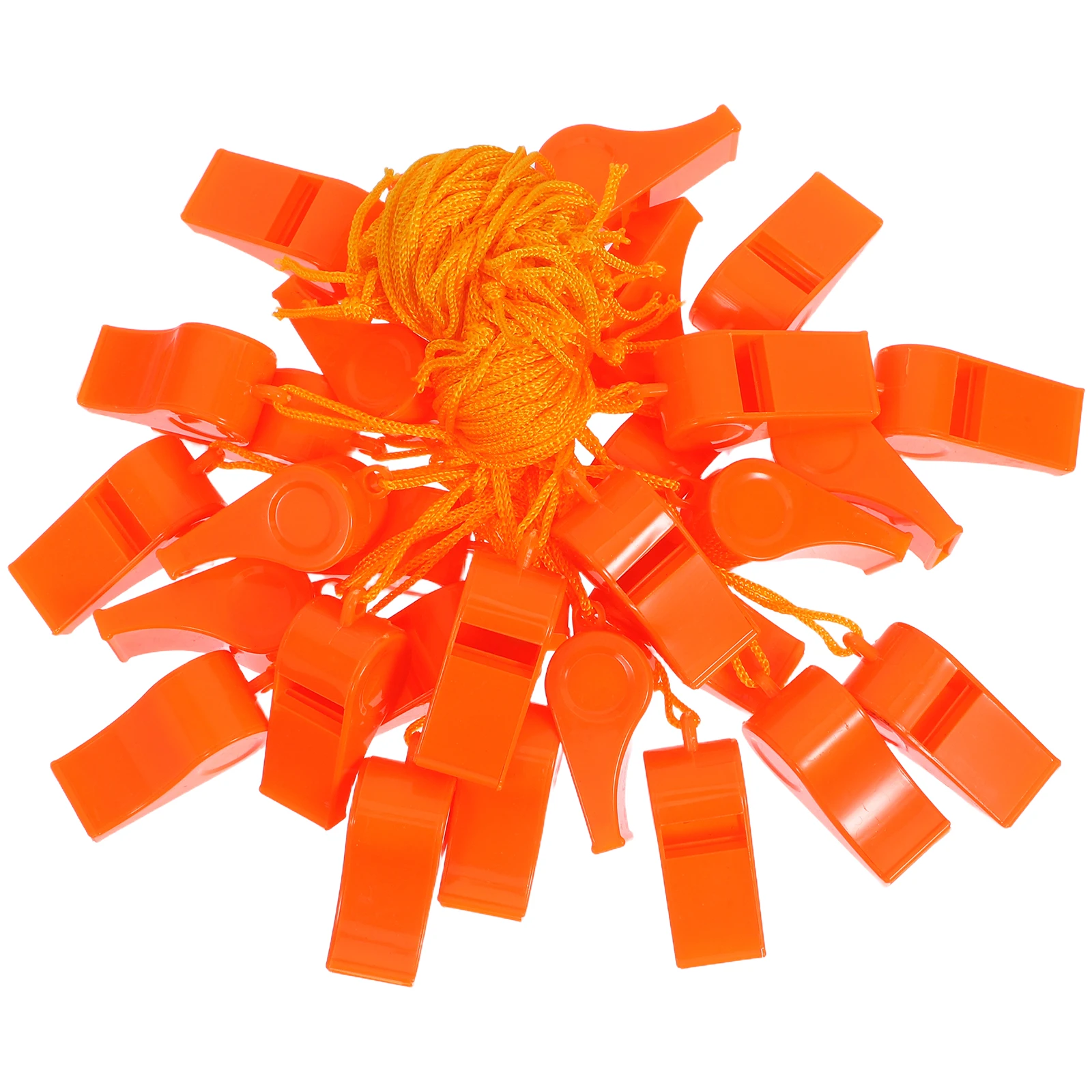 30 قطعة صفارات إنقاذ في الهواء الطلق مقاوم للماء عالية الملعب صفارات إشارة الطوارئ بصوت عال للتخييم التنزه التدريب السلامة #2