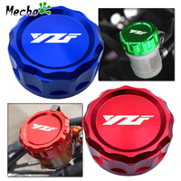 For Yamaha YZF R125 R7 R6 R1 R3 YZF-R125 YZF-R7 YZF-R3 Motorcycle Accessories CNC Rear Brake Fluid Reservoir Cap Cylinder Cover