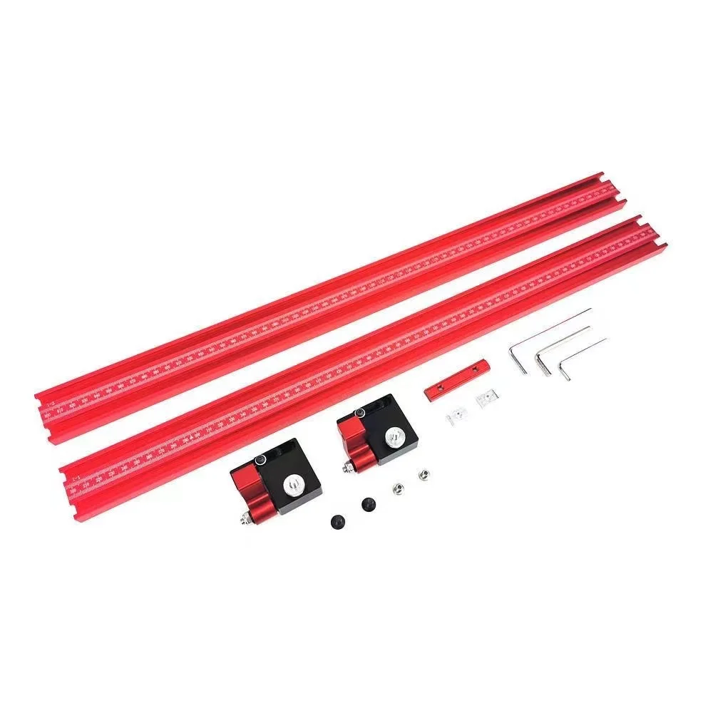

ENJOYWOOD Императорская удлинительная направляющая 0-1390 мм, разъем Т-образной направляющей для деревообработки для направляющей гусеничной пилы, параллельная направляющая система