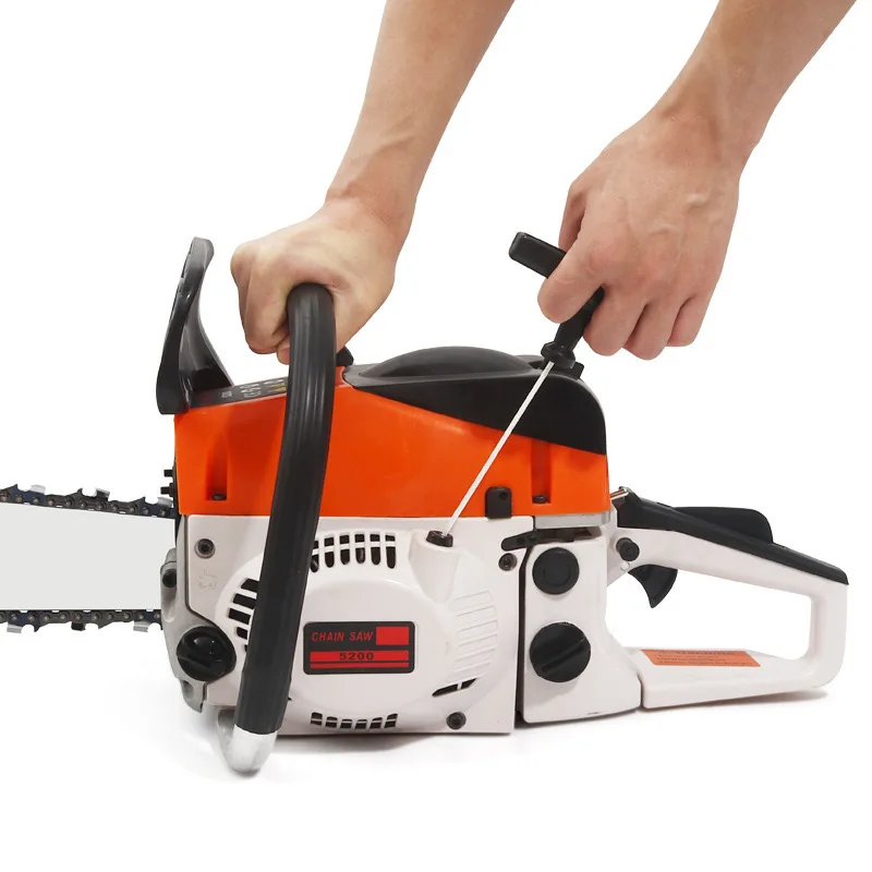 Cheap NEW Chain Saw 52Cc High-Power Two-Stroke Logging Saw 1.8Kw High-Power Chain Saw Gasoline Logging Saw