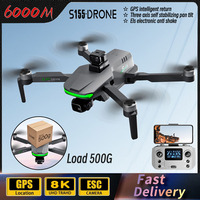 S155 GPS Drone 8K Professional Dual HD Camera 5G FPV 360° Obstacle Avoidance Brushless Motor Rc Quadcopter Dron Toy VS KF102 Max
