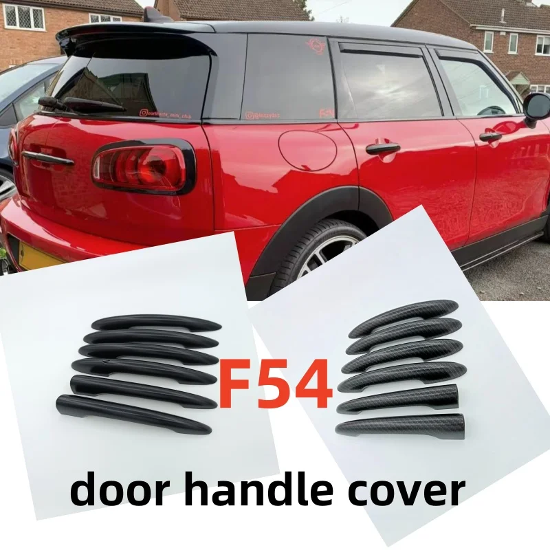 

For MINI One Cooper S D JCW F54 Clubman 2015-2023 Exterior Black Door Handle Cover Decoration Car Styling Accessories