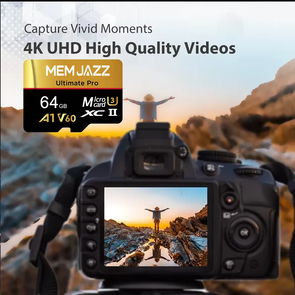 Memory Card 32GB 64GB 128GB 256GB SD Card Micro TF SD U3 V30 A2 Class 10 High Speed Top Quality For Android Tablet Media Storage