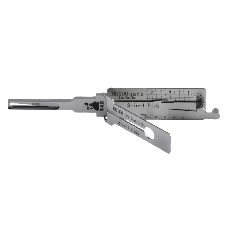 LISHI 2-in-1 HU100 V.3 Schlossöffner-Decoder Zündungs- und Kofferraumwerkzeug für Cadillac, neue Opel- und Buick-Modelle, Innenfräsen – Detail 3