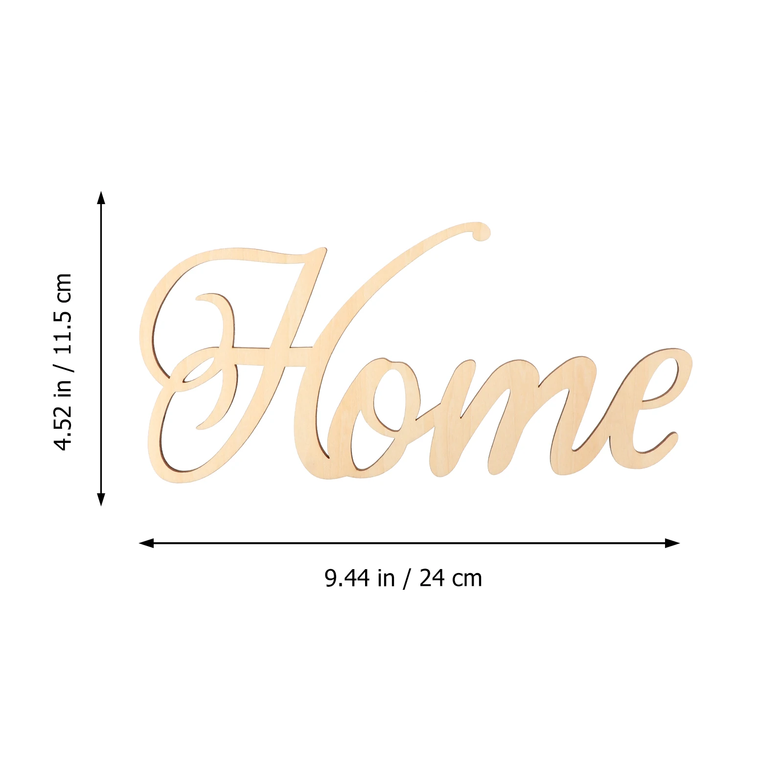 4 pcs 1 Set Hollow Wooden Hanging Decor Carved Letter Pendants Diy Home Decorations Wall Art For Living Room Bedroom Letter Wall
