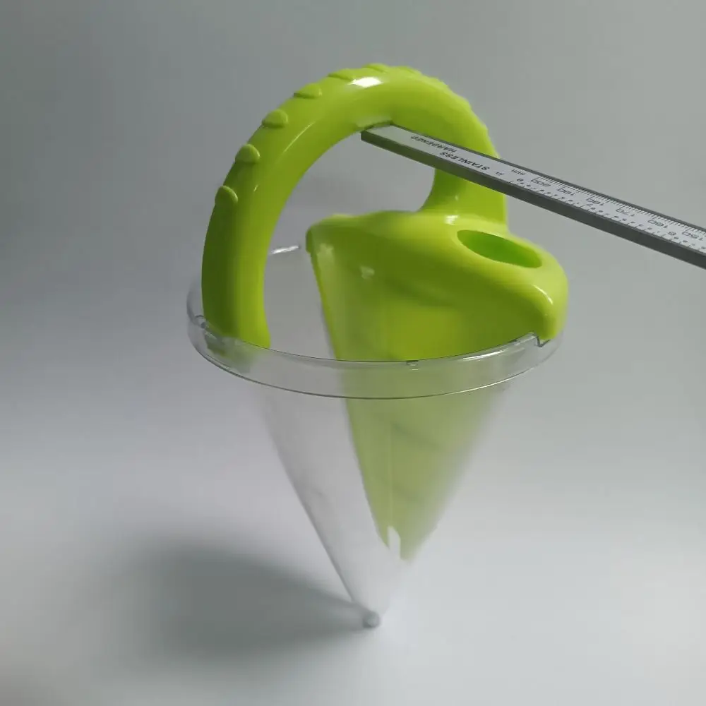 Charmante Zomer Overloop Trechter Speelgoed Handheld Morsen Trechter Strand Zand Zeef Speelgoed Creatieve Plastic Graven Zand Kit Ambachten